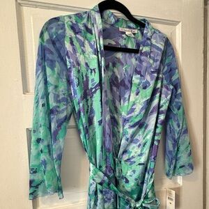 Vintage OSCAR DE LA RENTA | Women’s Slip dress and robe set NWT
